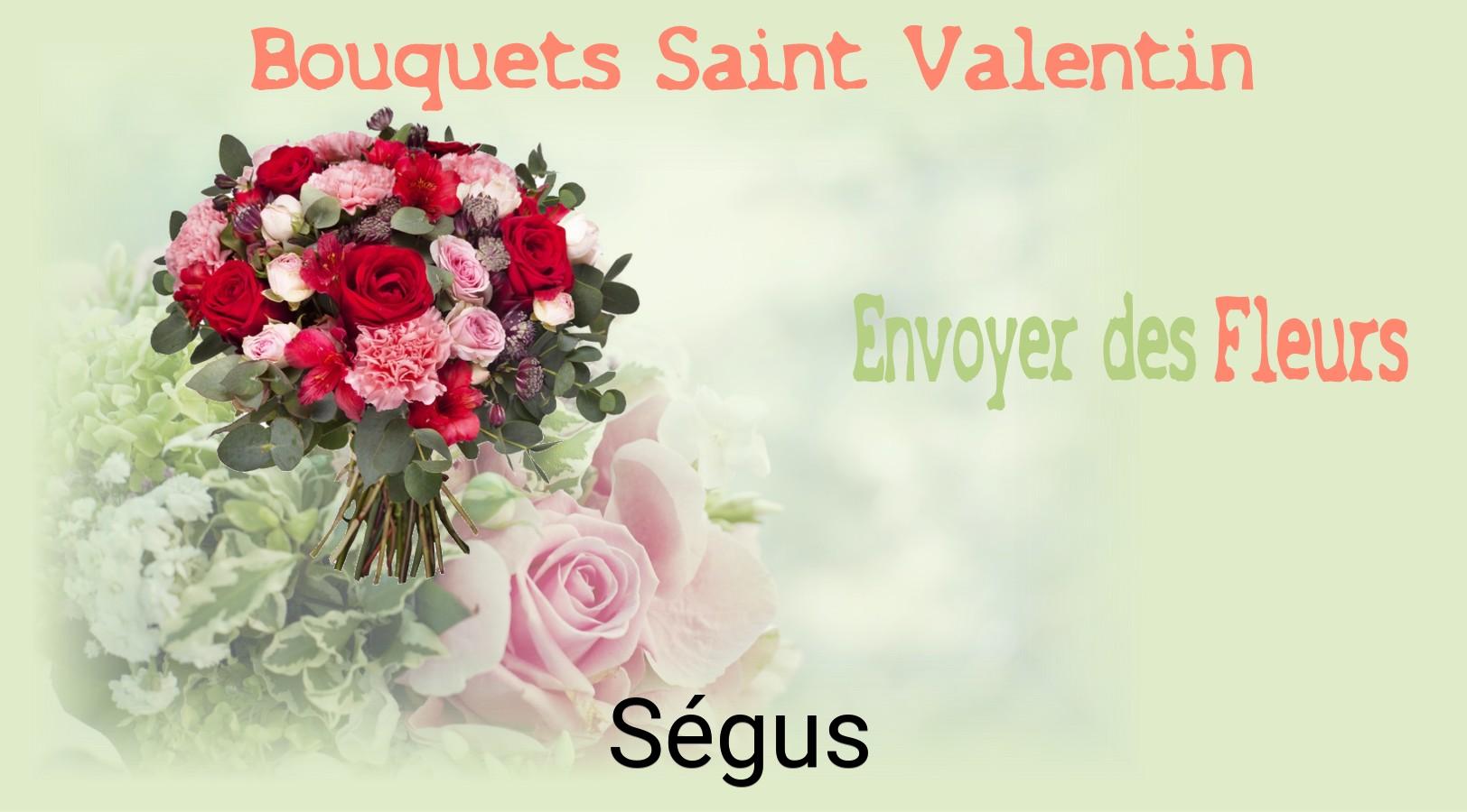 Roses de Saint-Valentin livrées à Ségus